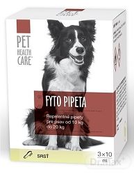 Pet Health Care FYTO Pipeta pre psov 10-20 kg 3 x 10 ml