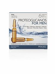 Praxis Proteoglicanos For Men ampoules 6 x 2 ml