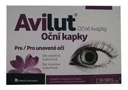 Recordati Avilut očné kvapky 10 x 0,5 ml