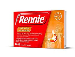 Rennie® Orange 48 žuvacích tabliet