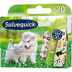 Salvequick SQ detske napl Animal Planet 20ks