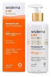 Sesderma C-Vit Radiance rozjasňujúce telové mlieko 250 ml