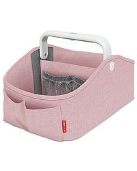 SKIP HOP Organizér s osvetlením pre hygienické potreby Pink