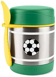 SKIP HOP Spark Style Termoska na jedlo s lyžičko/vidličkou Futbal 325 ml, 3r+