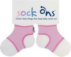 Sock Ons Classic Baby Pink