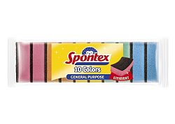 Spontex 10 Colors hubky v balení 10 ks