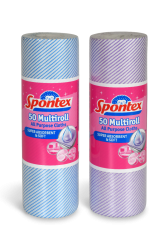 Spontex Multiroll univerzálna jemná rýchloutierka 25 x 40 cm 50 ks