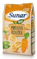 SUNAR Bio mrkvové kolieska 45 g