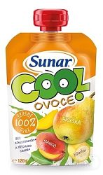 Sunar COOL ovocie Hruška Banán Mango 120 g