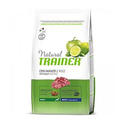 Trainer Natural Adult Maxi, hovädzie a ryža 2 x 12 kg