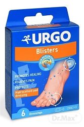 Urgo Blisters Na pľuzgiere 2 velkosti 6 ks