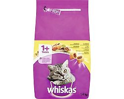 Whiskas Adult s kuracím mäsom 1,4 kg