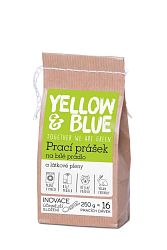 Yellow & Blue prací prášok z mydlových orechov na biele prádlo a plienky 250 g