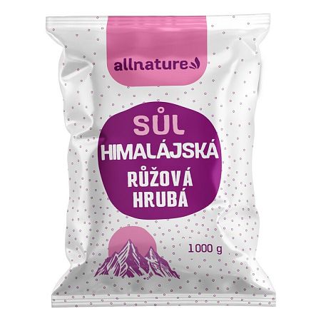 Allnature Himalajska Sol Ruzova Hruba 1000g