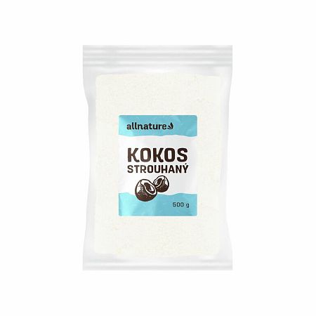 ALLNATURE Kokos strúhaný 500 g