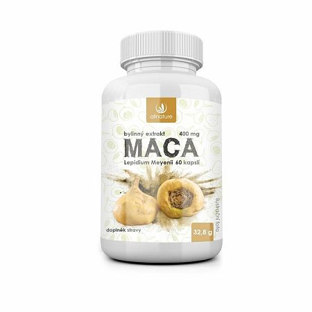 Allnature Maca bylinný extrakt 60 kapsúl