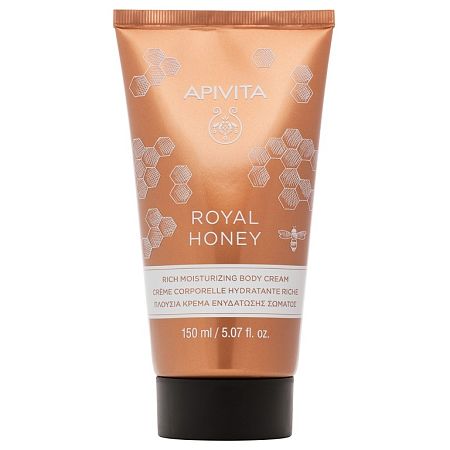 Apivita Royal Honey hydratačný telový krém 150 ml