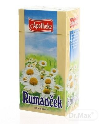 Apotheke rumanček čaj 20 x 1,5 g