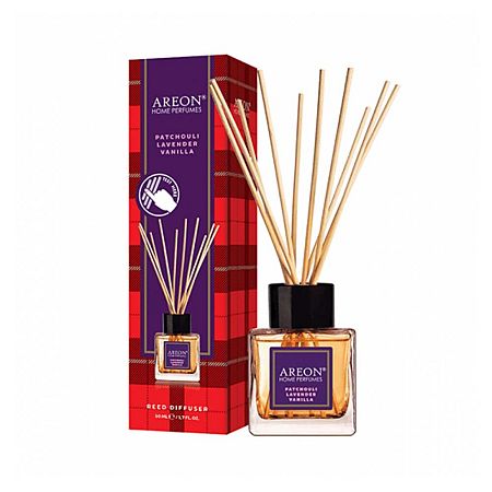 Areon Home Perfume Patchouli Lavender Vanilla vonné tyčinky 50 ml