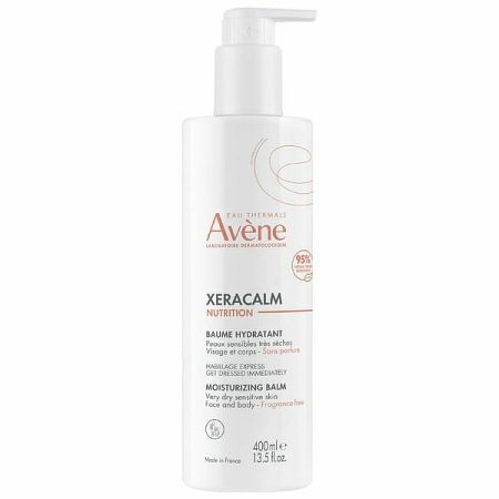 AVENE Xeracalm nutrition hydratačné mlieko pre veľmi suchú citlivú pokožku 400 ml