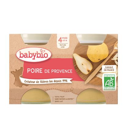 Babybio hruška Williams 2 x 130 g