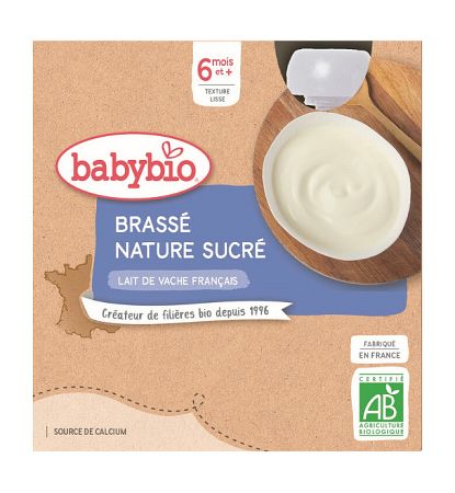 Babybio Mléčný dezert 4 x 85 g