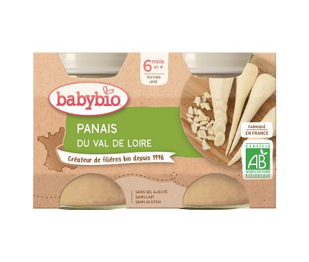 Babybio paštrnák 2 x 130 g