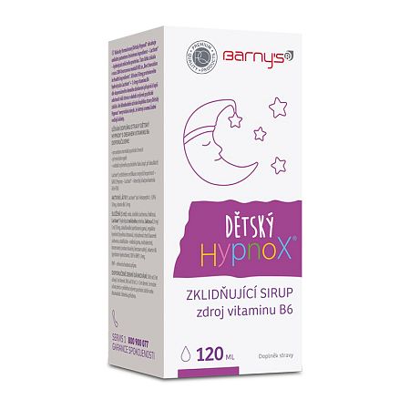 Barny's HypnoX dětský zklidňující sirup 120 ml