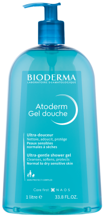 Bioderma Atoderm jemný sprchový gel pre suchú a citlivú pokožku 1000 ml