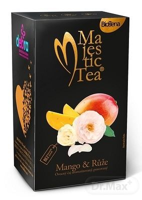 Biogena Majestic Mango & Ruža ovocný čaj aromatizovaný 20 x 2,5 g