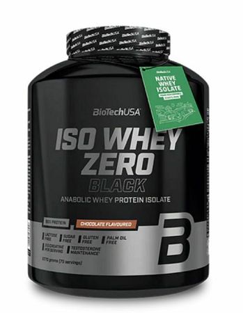 BioTechUSA ISO WHEY ZERO BLACK vanilka 2270 g