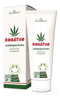 Cannaderm Robátko Emoliens krém na atopický ekzém 75 g