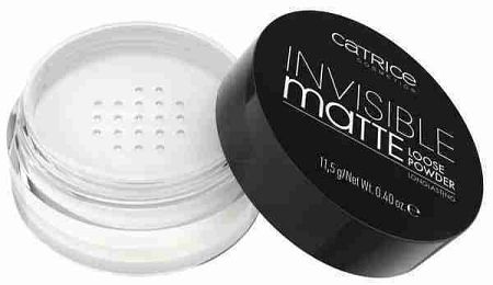 Catrice Invisible Matte sypký pudr 001 Transparent 11,5 g