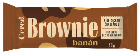 CEREA Brownie Banán