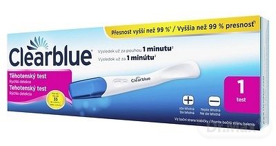 Clearblue Plus tehotenský test 1 ks