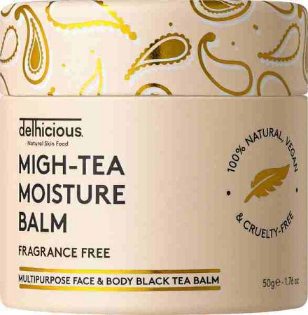 delhicious MIGH-TEA MOISTURE BALM bez parfumácie 50 g