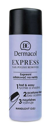 Dermacol Express nail polish remover