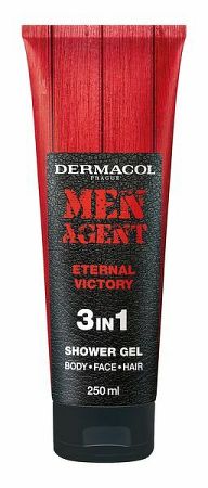 Dermacol Men Agent 3v1 Eternal Victory sprchový gél na telo, tvár a vlasy 250 ml