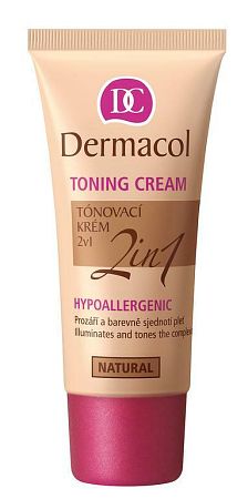 DERMACOL Tónovací krém 2v1 odtieň: NATURAL