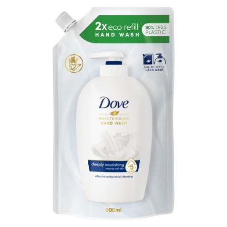 Dove Beauty Cream Wash tekuté mydlo náhradná náplň 500 ml