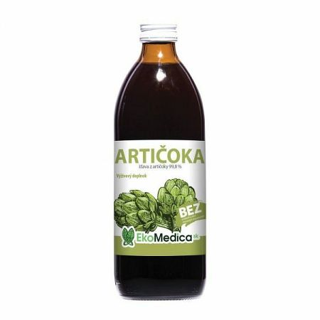 EkoMedica SK Artičoka 99 8% šťava 500 ml