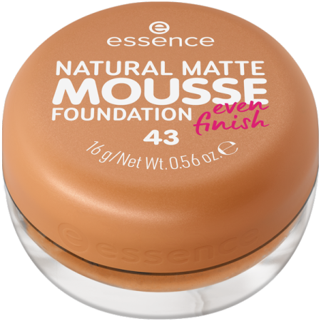 essence penový make-up NATURAL MATTE MOUSSE 43