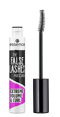 Essence The False Lashes Extreme Volume & Curl riasenka Black 12 ml