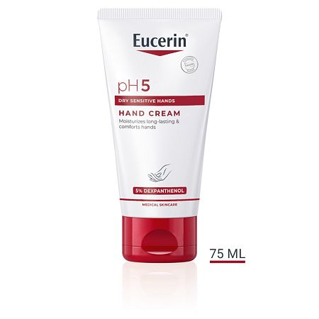 Eucerin pH5 regeneračný krém na ruky 75 ml