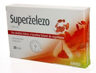 Favea Superželezo 30 tabliet