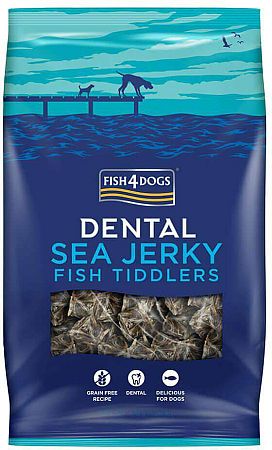 FISH4DOGS Dentálne maškrty morská ryba rybičky 575 g