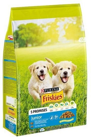 Friskies Junior s kuracím 8 kg