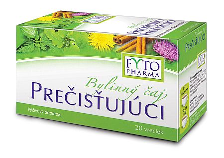 Fyto bylinný čaj PREČISŤUJÚCI 20 x 1,5 g