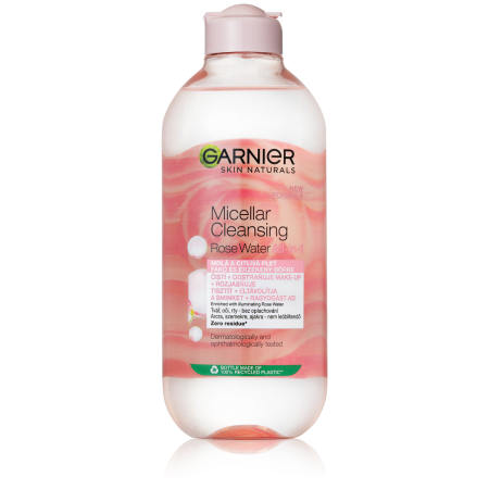 Garnier Skin Naturals Micellar Cleansing Rose Water - Micelárna voda s ružovou vodou 400 ml