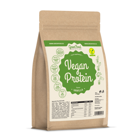 GreenFood Nutrition Vegan protein vanilla 750g